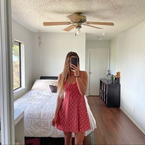 Forever 21 Dress - Red Floral